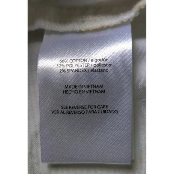 Isaac Mizrahi Women's‎ 10 Lemon Lime Print Shorts Stretch Cotton Blend 5" Inseam - Picture 4 of 6